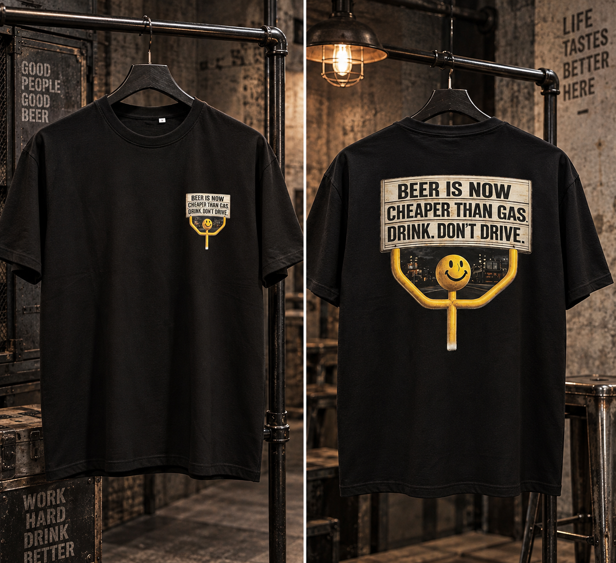 Drink Beer Don't Drive t-shirt