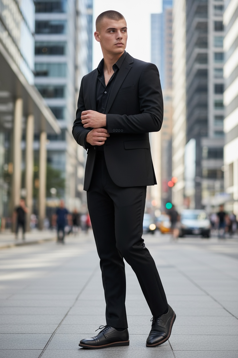 Ανδρικά δερμάτινα παπούτσια σε άνετη γραμμή