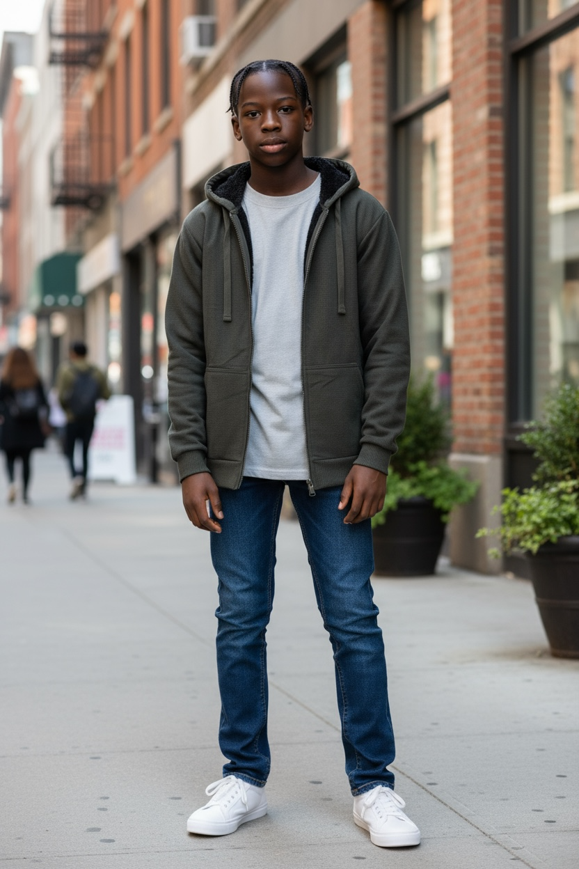 Ζακέτα ζακάρ με επένδυση