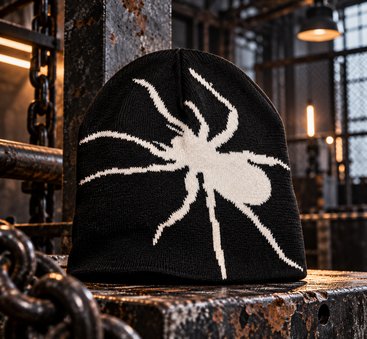Πλεκτός Σκούφος Spider
