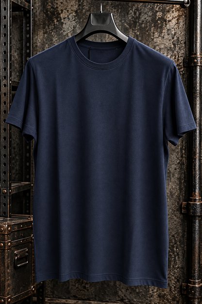 BASIC Μονόχρωμο t-shirt