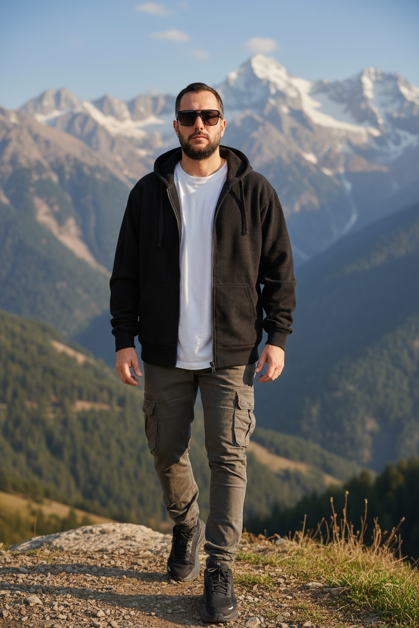 Ζακέτα ζακάρ με επένδυση