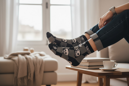 Κάλτσες σε ποικιλία σχεδίων (ψηλές) - Skeleton