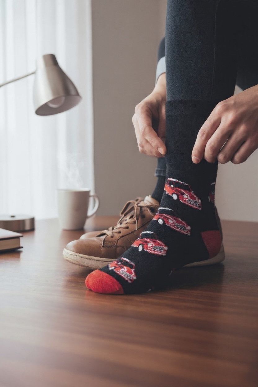 Κάλτσες σε ποικιλία σχεδίων (ψηλές) - Mini