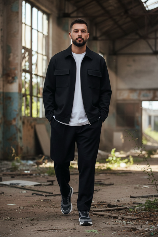 Over με φερμουάρ σε ελαστικό Pundo di Roma