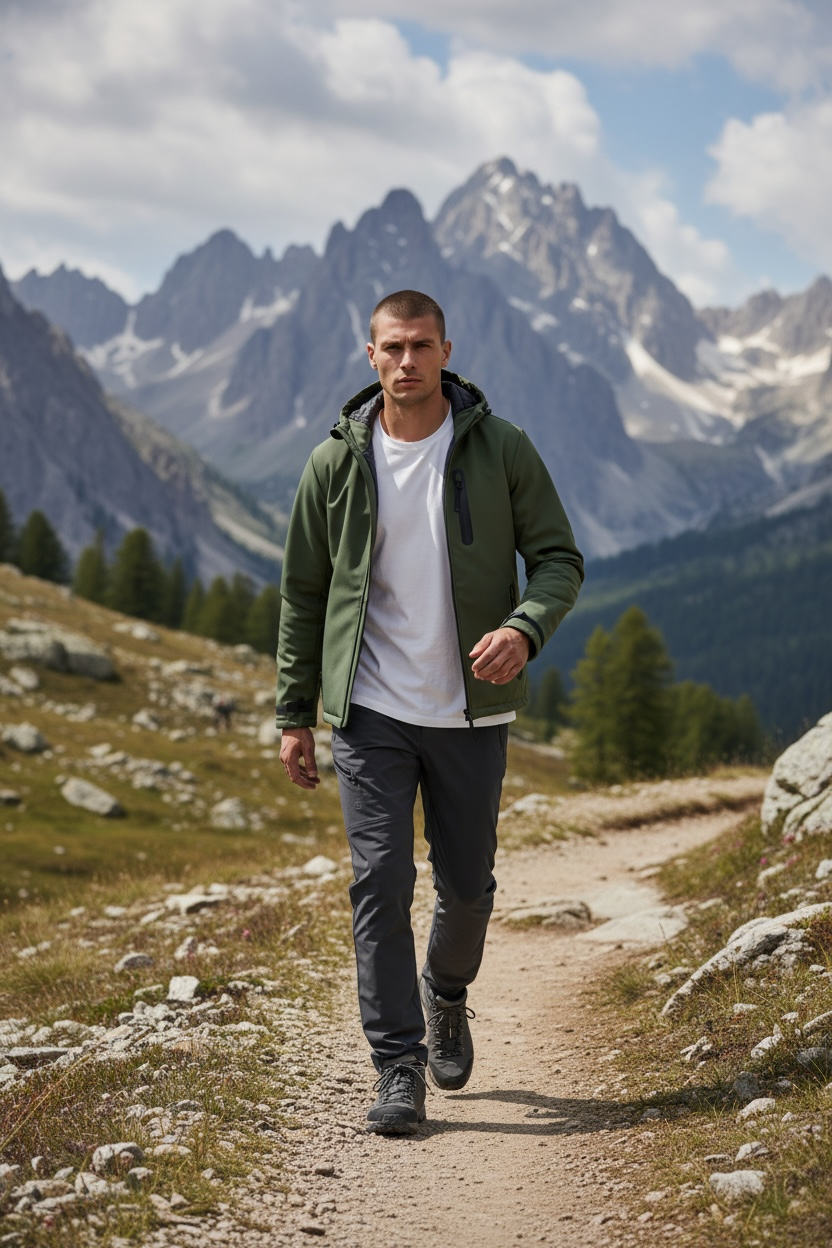 Μπουφάν outdoor αδιάβροχο αντιανεμικό