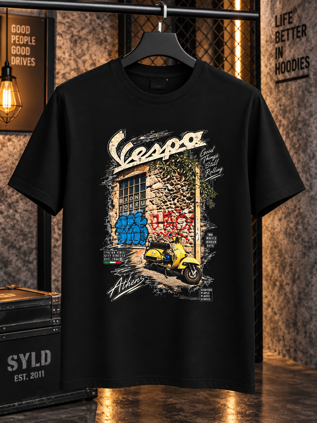 Vespa Athens t-shirt
