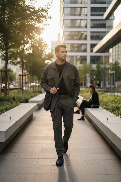 Over πουκάμισο σε ελαστικό Pundo di Roma