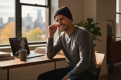 Σκούφος σε πλεκτό