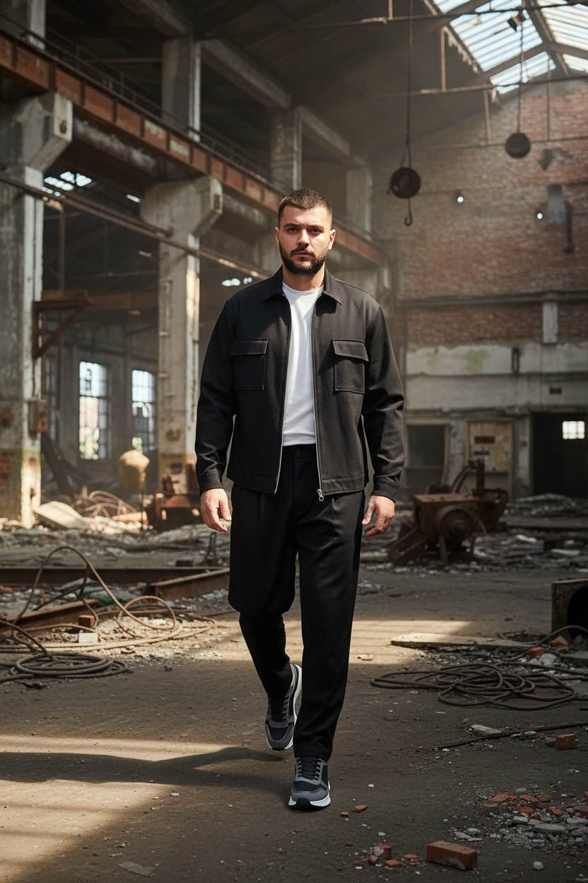 Fashion παντελόνι με πιέτα σε φαρδιά γραμμή μονόχρωμο ελαστικό ύφασμα