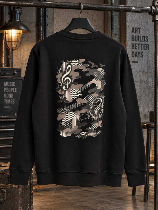 Camo SYLD Music Φούτερ Λαιμόκοψη