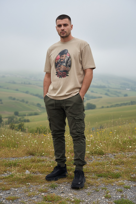 Παντελόνι ανοιξιατικο cargo με τσέπες- Βαμβακερό