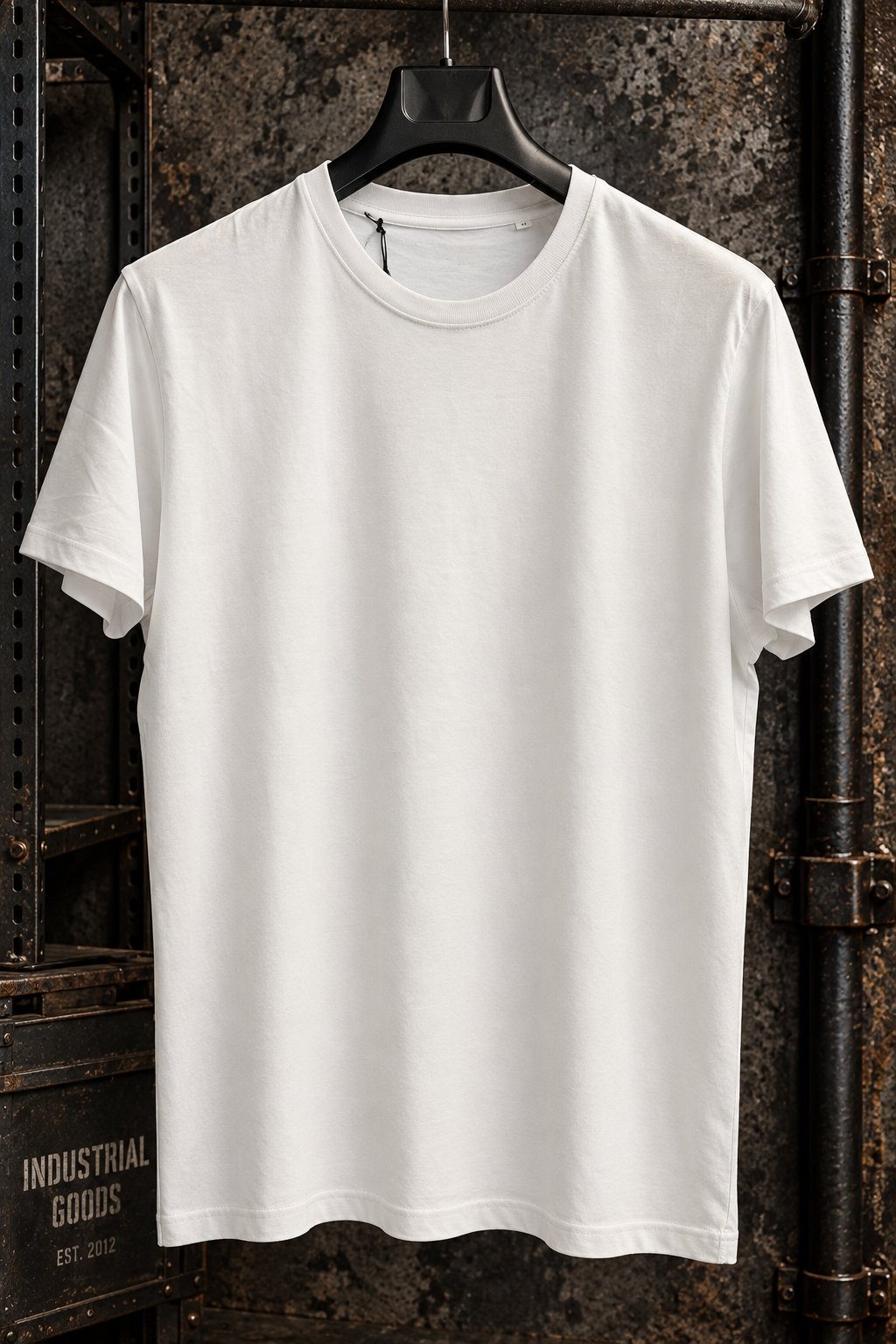 BASIC Μονόχρωμο t-shirt