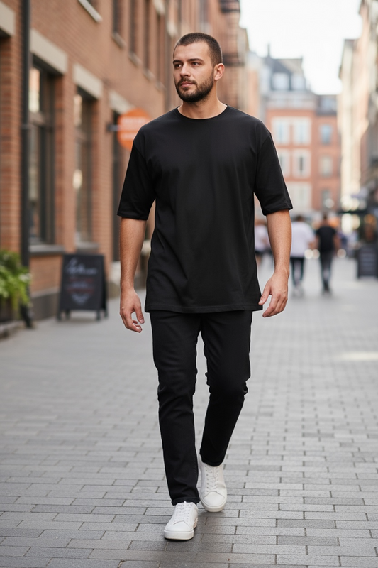 Κοντομάνικη μπλούζα με μανίκι αγκώνα  - Short sleeve t-shirt