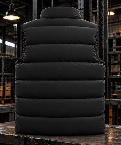 Screen quilted bomber jacket