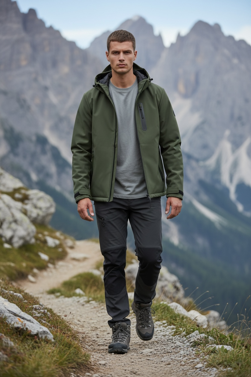 Μπουφάν outdoor αδιάβροχο αντιανεμικό