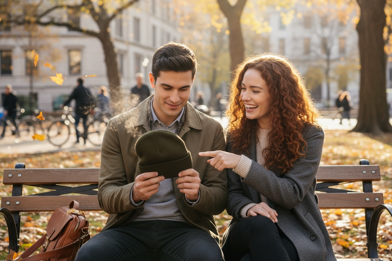 Σκούφος σε πλεκτό