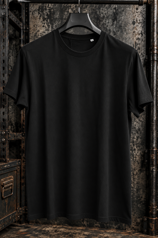 BASIC Μονόχρωμο t-shirt