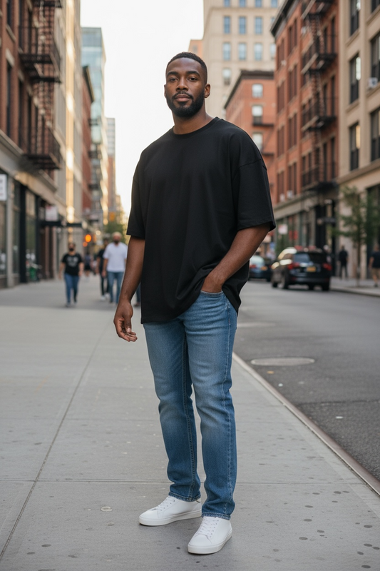 Κοντομάνικη μπλούζα Oversized  - Short sleeve t-shirt