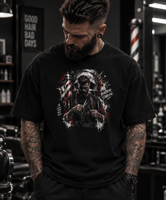Barber Man  t-shirt