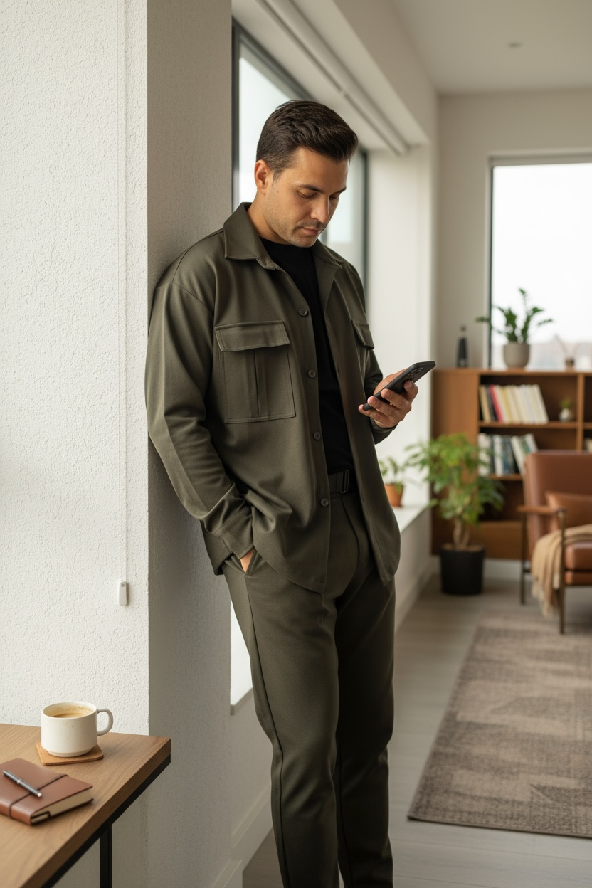 Over πουκάμισο σε ελαστικό Pundo di Roma