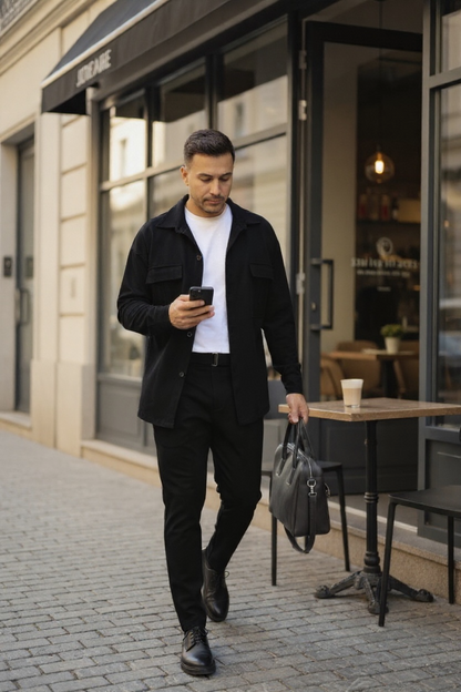 Over πουκάμισο σε ελαστικό Pundo di Roma