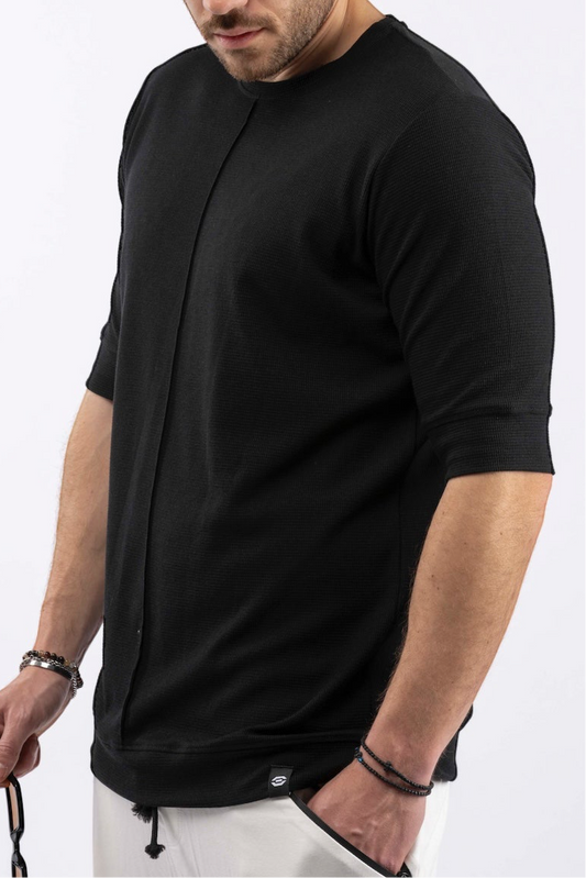 Κοντομάνικη μπλούζα με μανίκι αγκώνα  - Short sleeve t-shirt