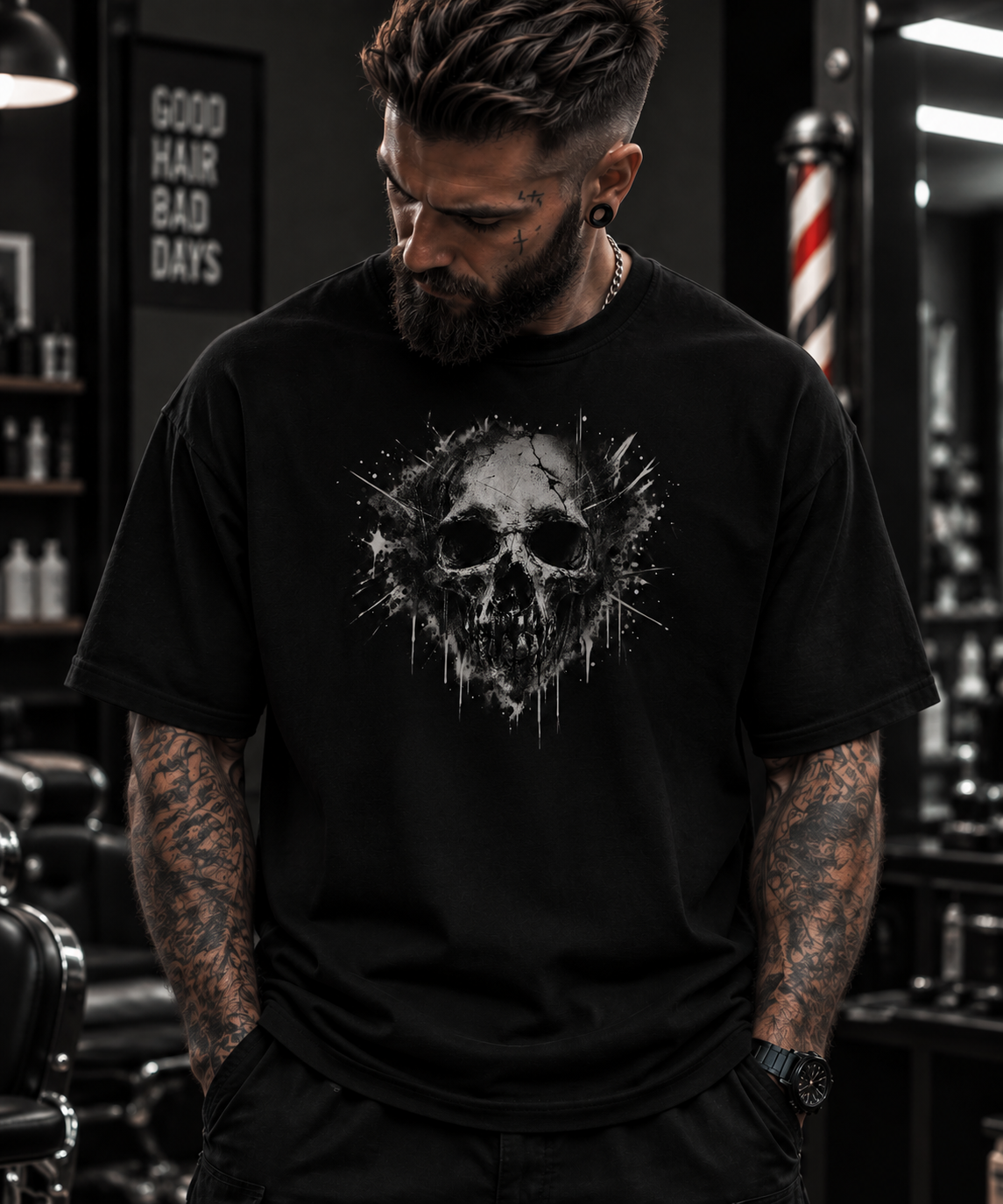 Skull  t-shirt