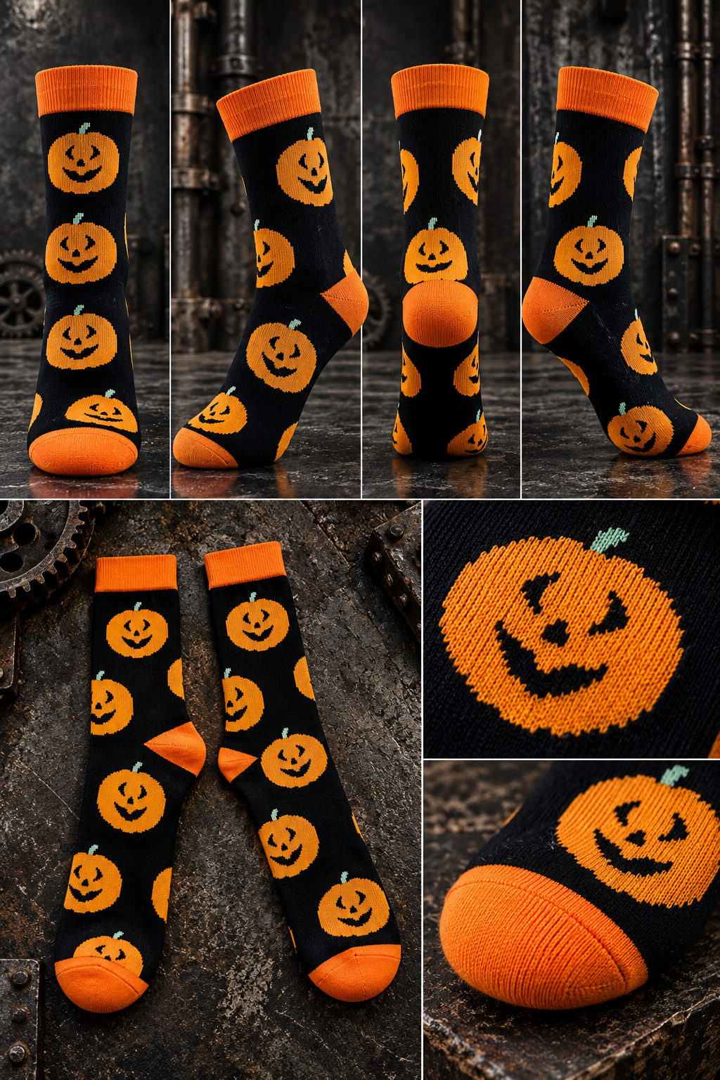 Βαμβακέρη Κάλτσα με σχέδιο HALLOWEEN