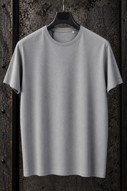 BASIC Μονόχρωμο t-shirt