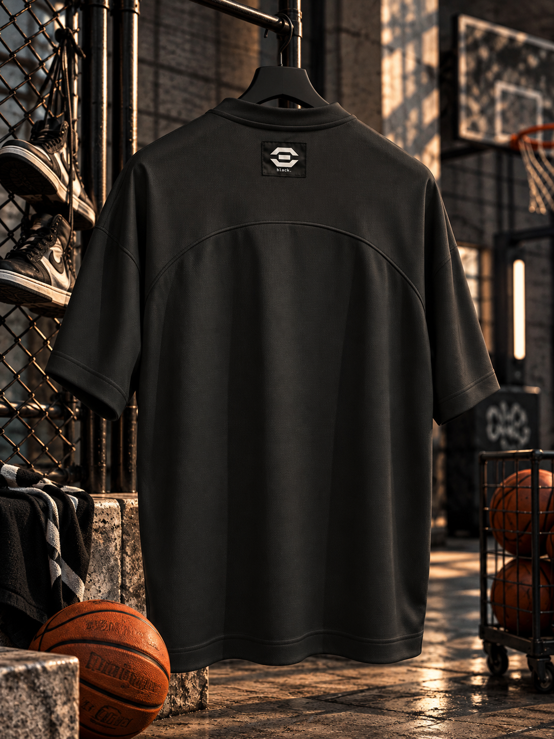OVERSIZED Σχεδιαστικό Dry Fit t-shirt